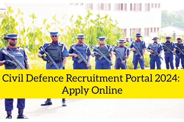 Civil Defence Recruitment Portal 2024