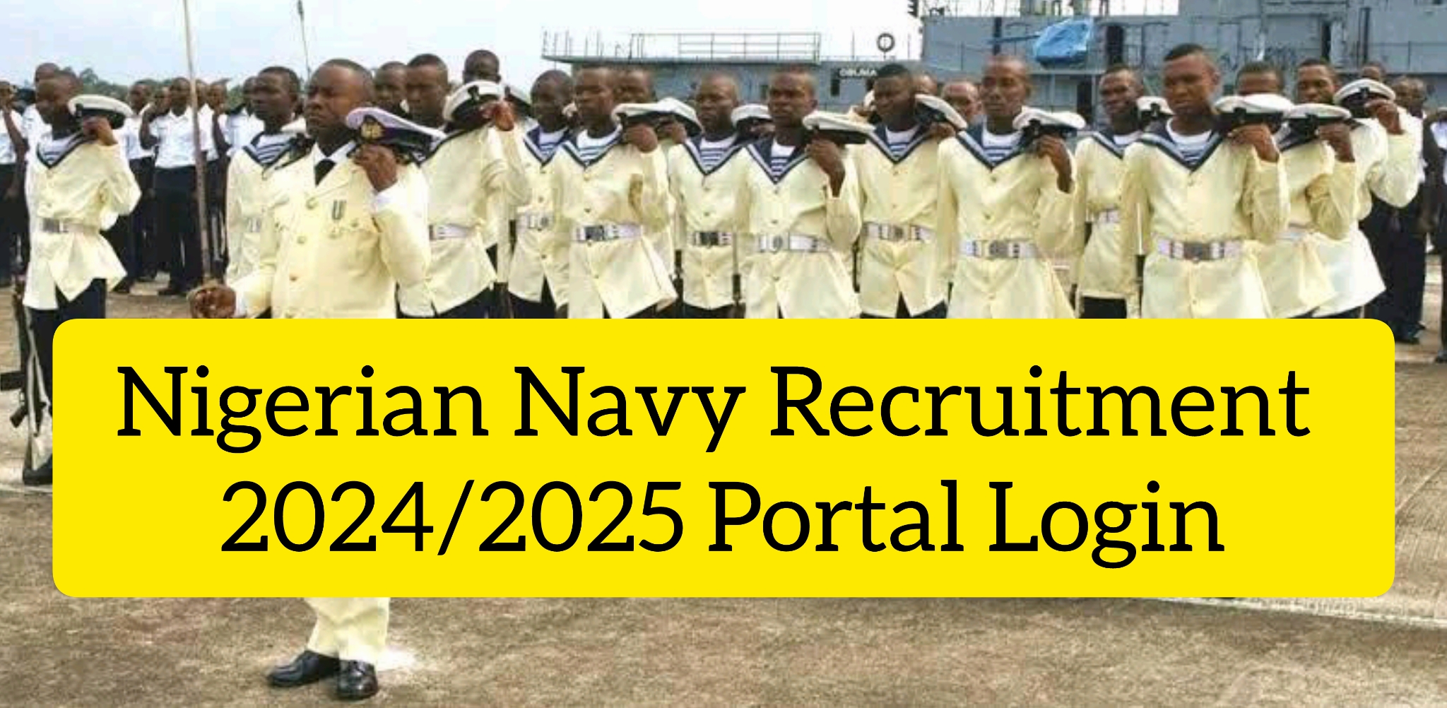 Nigerian Navy Recruitment